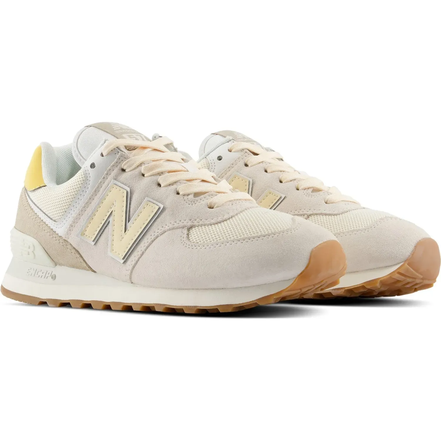 Zapatillas New Balance Urbanas Mujer 574 color beige | Platanitos