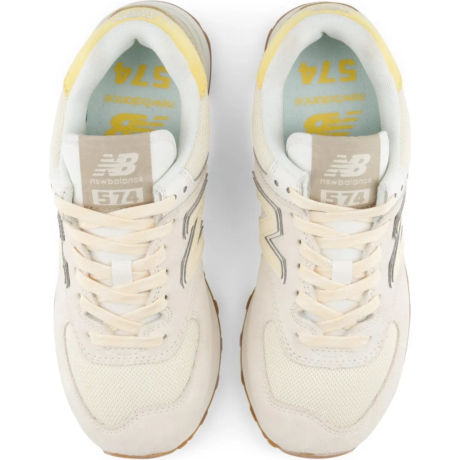 Zapatillas New Balance Urbanas Mujer 574 color beige | Platanitos