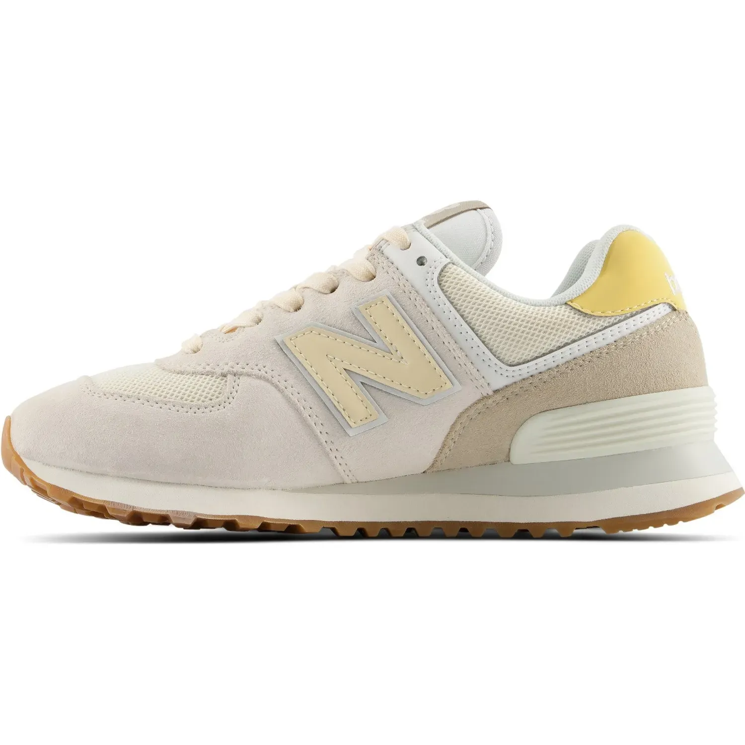 Zapatillas New Balance Urbanas Mujer 574 color beige | Platanitos