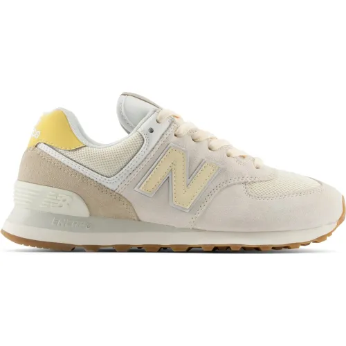 Zapatillas New Balance Urbanas Mujer 574 color beige | Platanitos