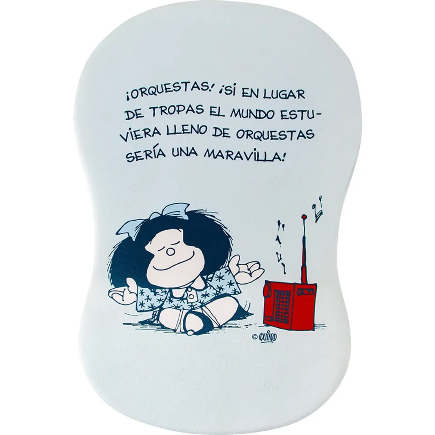 Mafalda Mouse Mafalda Pad Mafalda C/Relieve color multicolor | Platanitos