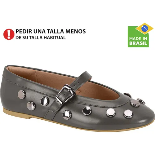 Ballerina Vizzano Mujer 1443 color gris | Platanitos
