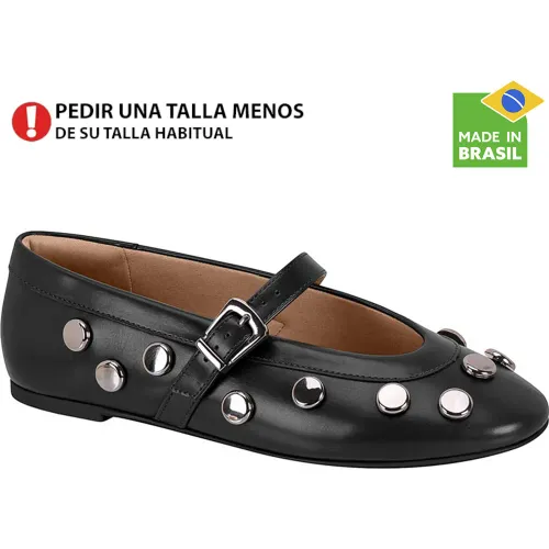 Ballerina Vizzano Mujer 1443 color negro | Platanitos