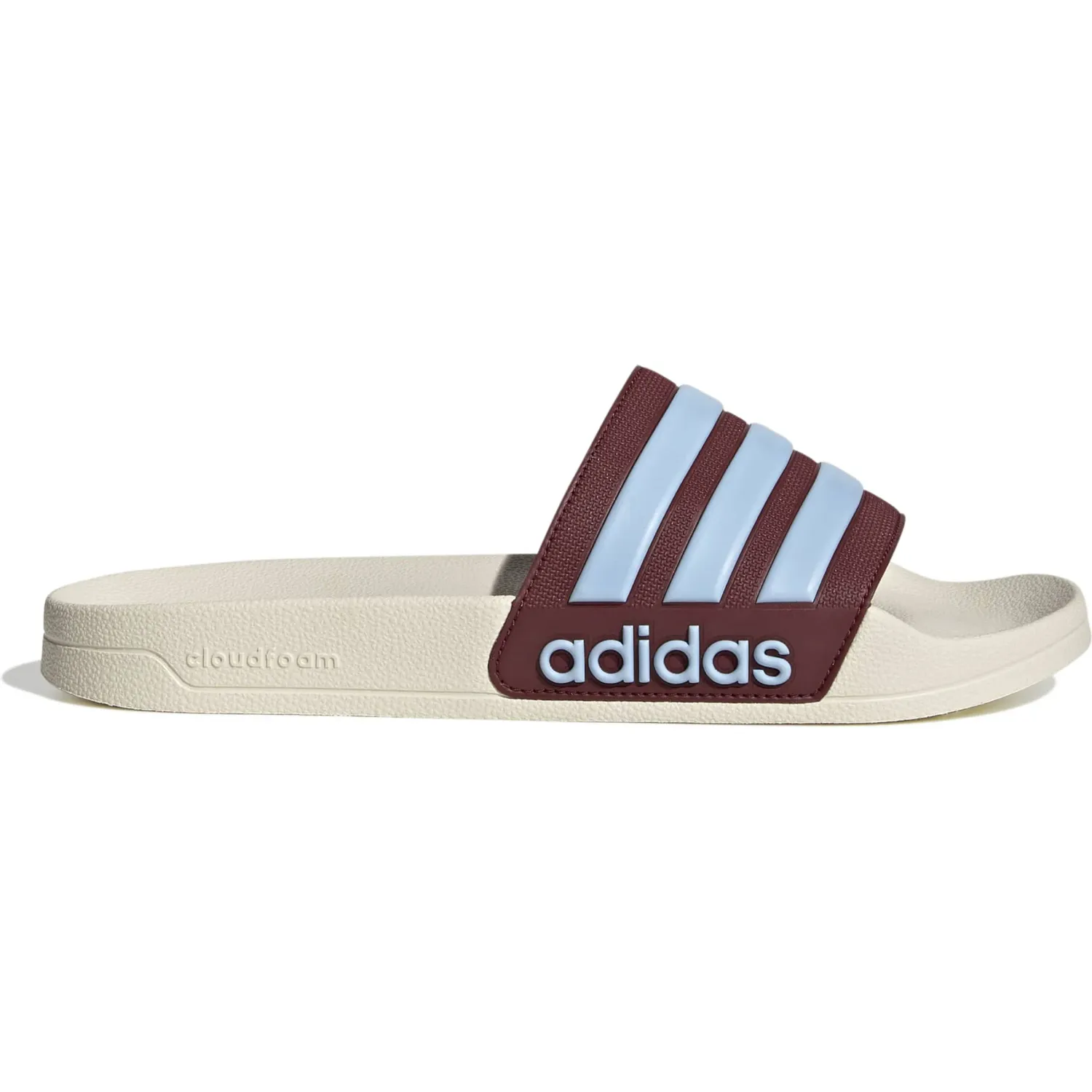 Sandalias Adidas Deportivas Unisex Adilette Shower color blanco | Platanitos