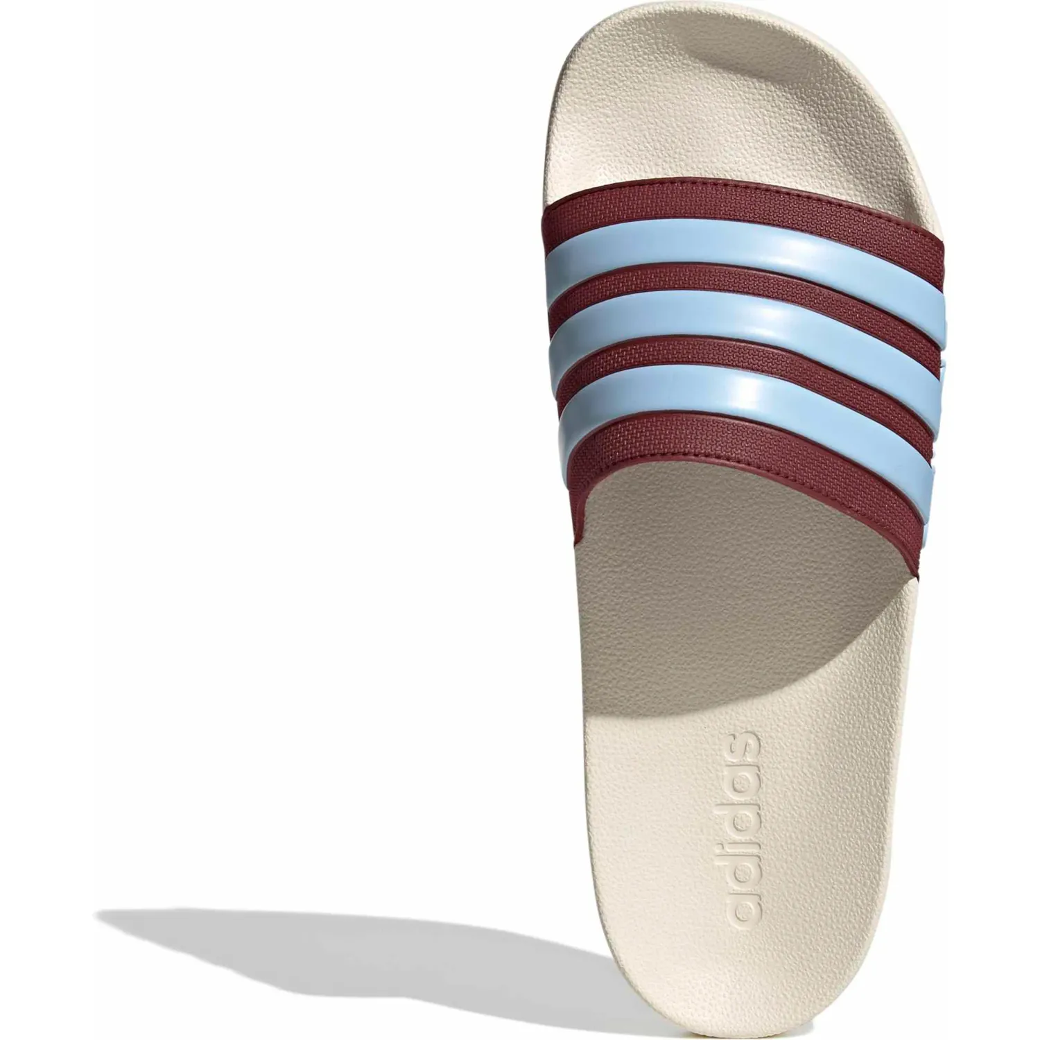 Sandalias Adidas Deportivas Unisex Adilette Shower color blanco | Platanitos