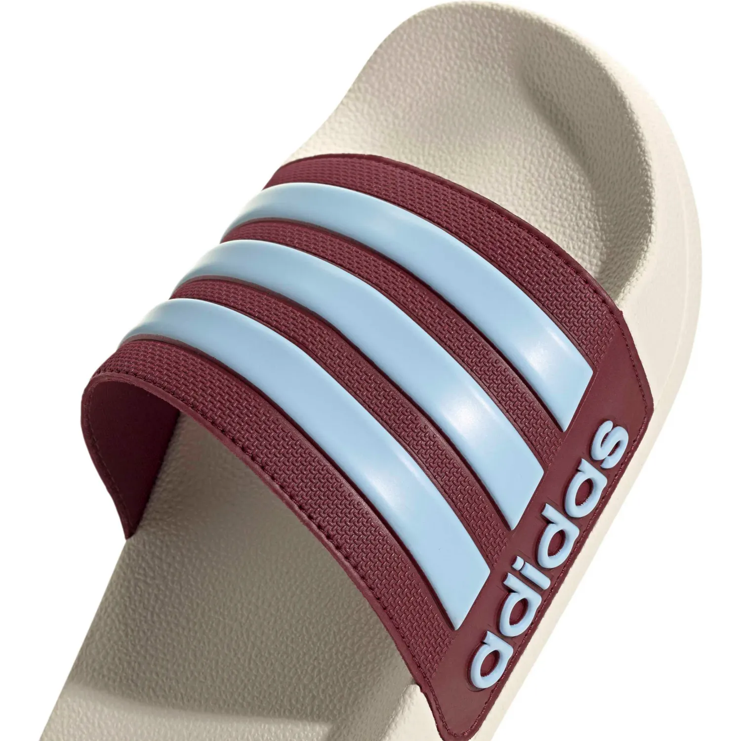 Sandalias Adidas Deportivas Unisex Adilette Shower color blanco | Platanitos