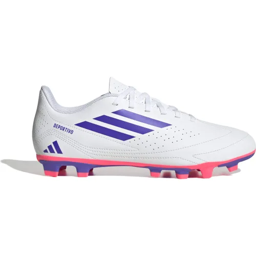 Zapatillas Adidas De Futbol  Hombre Deportivo Iii Fxg color blanco | Platanitos