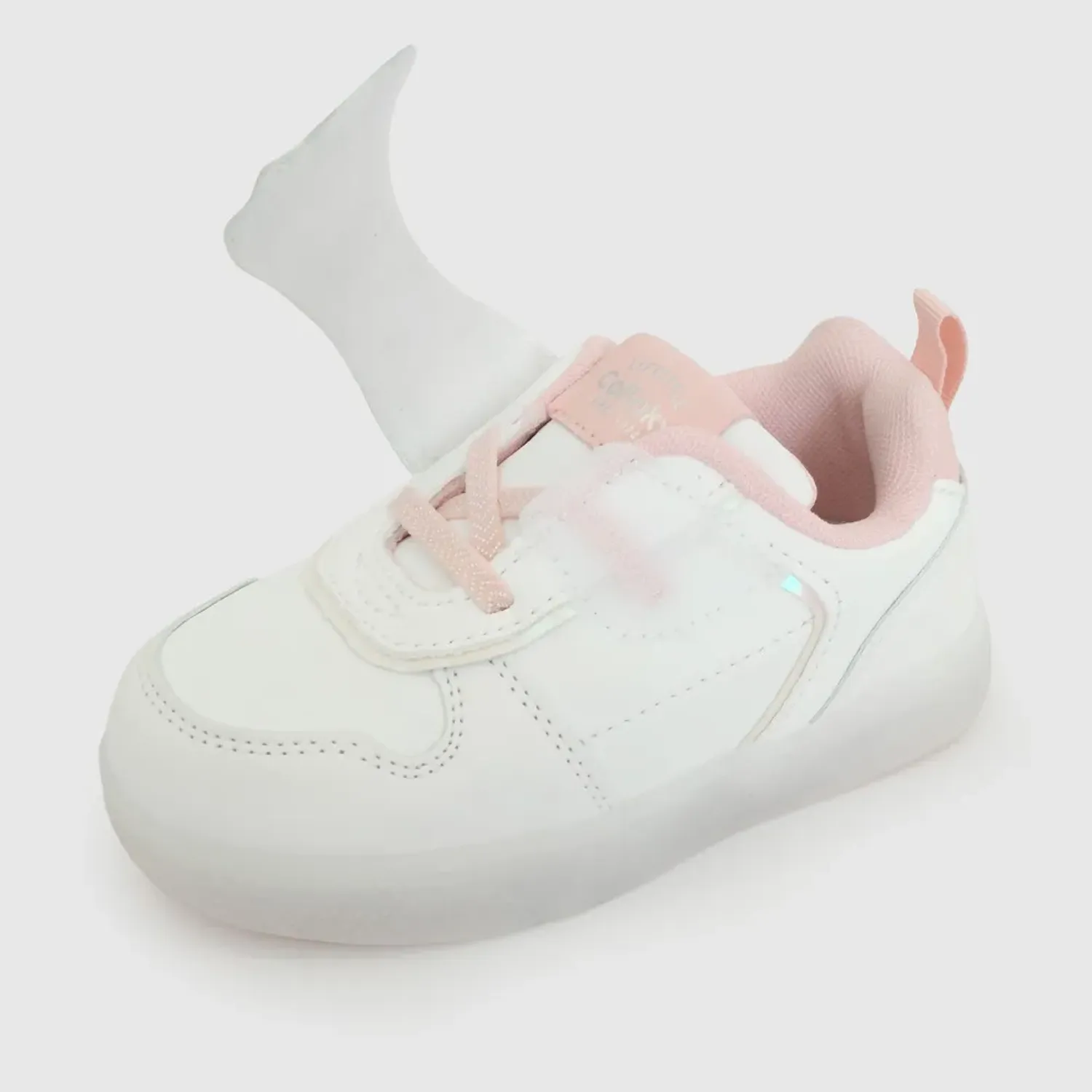 Colloky Zapatillas Colloky Con Luz Niña Cb 47100210v27 color blanco | Platanitos
