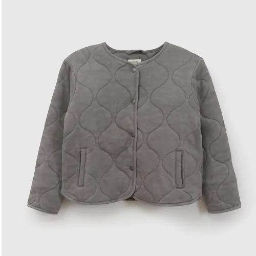Casaca Colloky Niña Kb Cqje0411i26 color gris | Platanitos