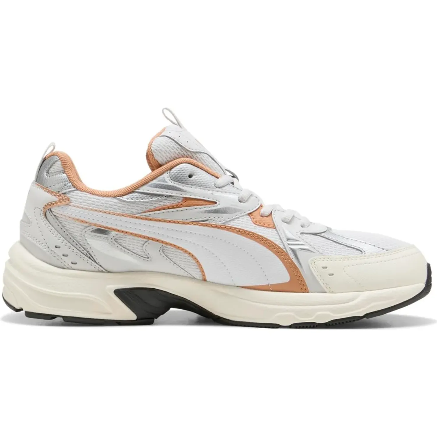 Puma Zapatillas Puma Urbanas Unisex Milenio Tech_ color gris / naranja | Platanitos