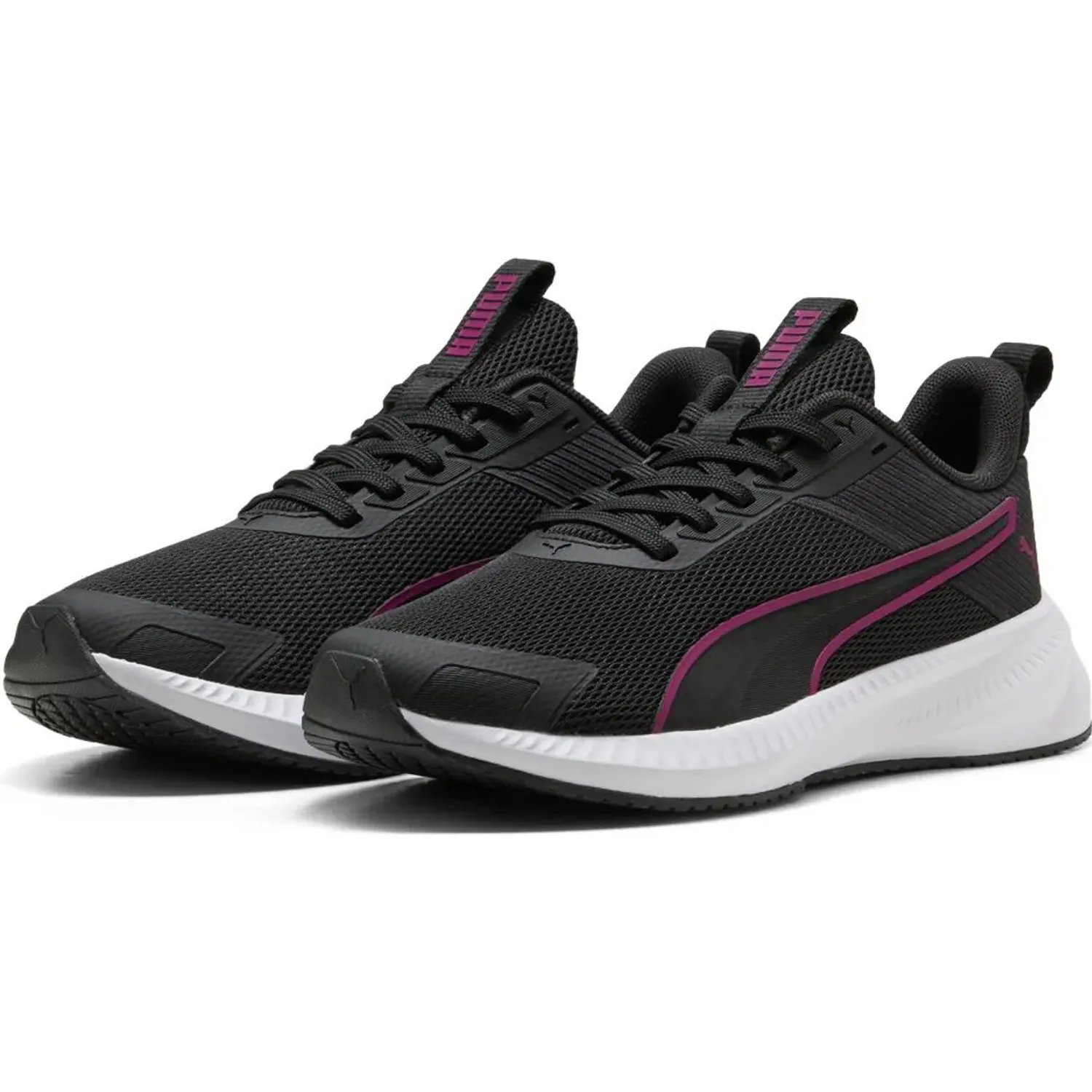 Zapatillas Puma Running Mujer Flyer Lite 4 Wns color negro | Platanitos