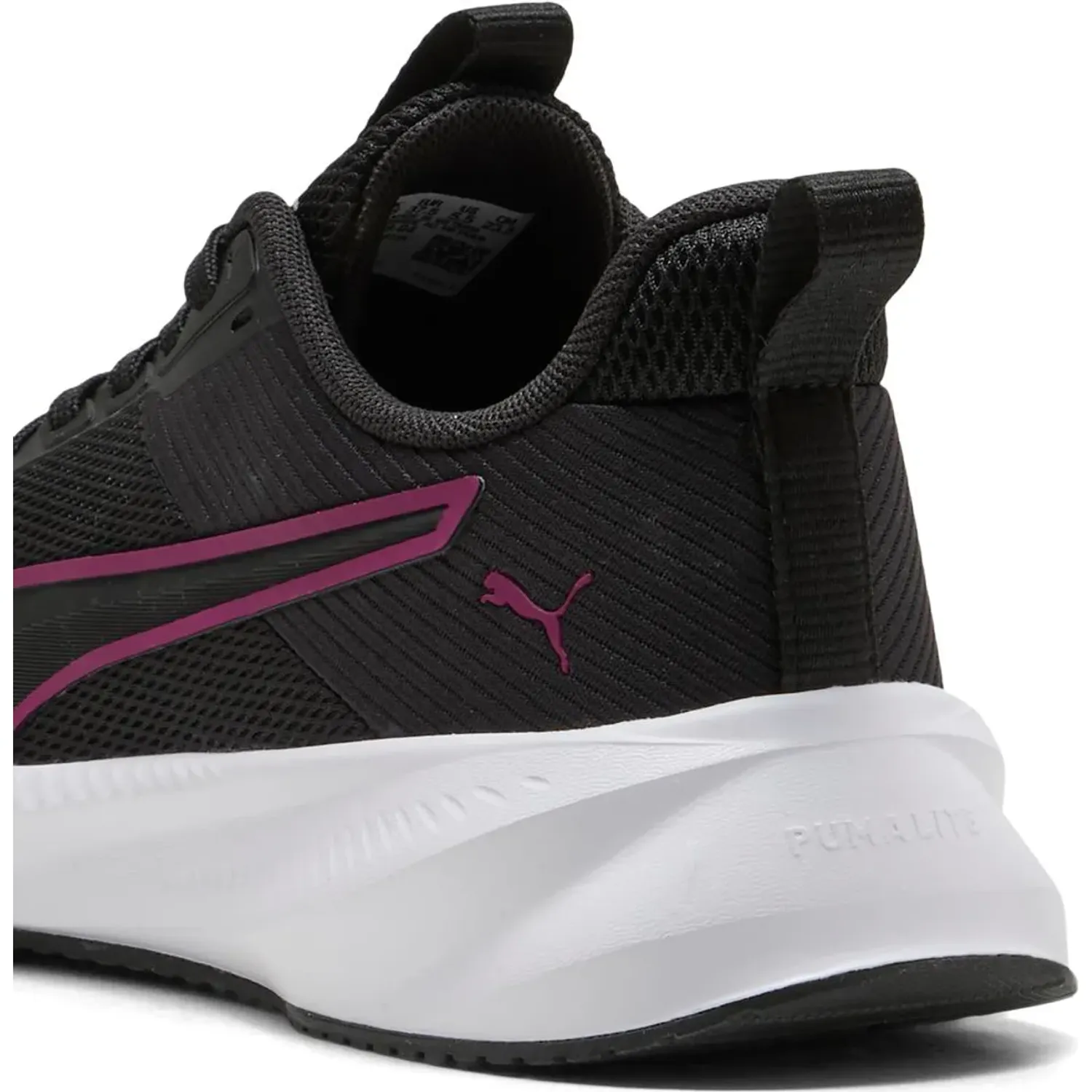 Zapatillas Puma Running Mujer Flyer Lite 4 Wns color negro | Platanitos