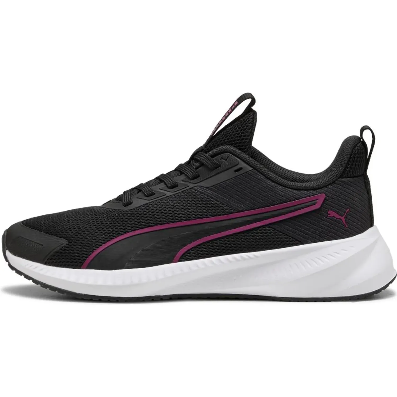 Zapatillas Puma Running Mujer Flyer Lite 4 Wns color negro | Platanitos