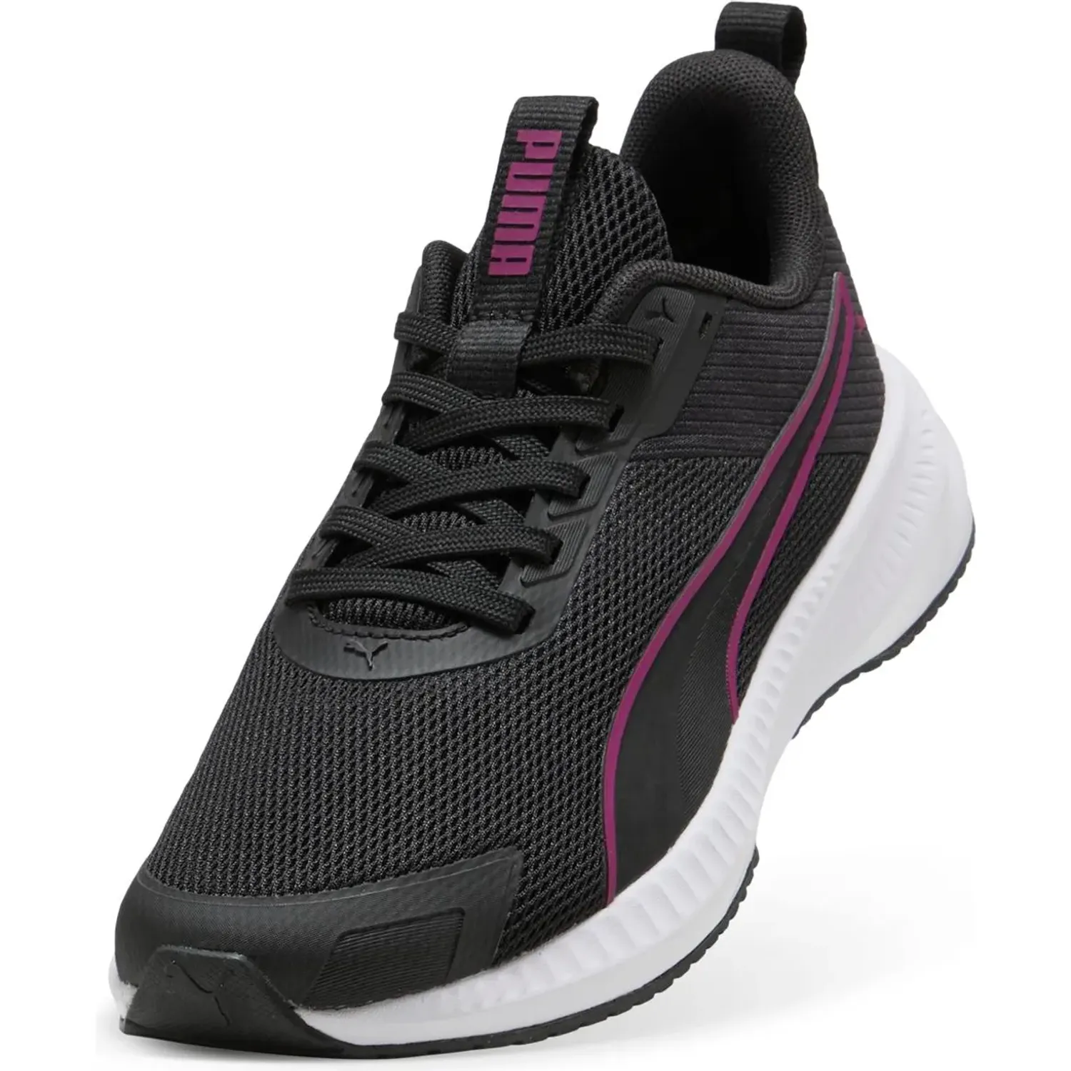 Zapatillas Puma Running Mujer Flyer Lite 4 Wns color negro | Platanitos