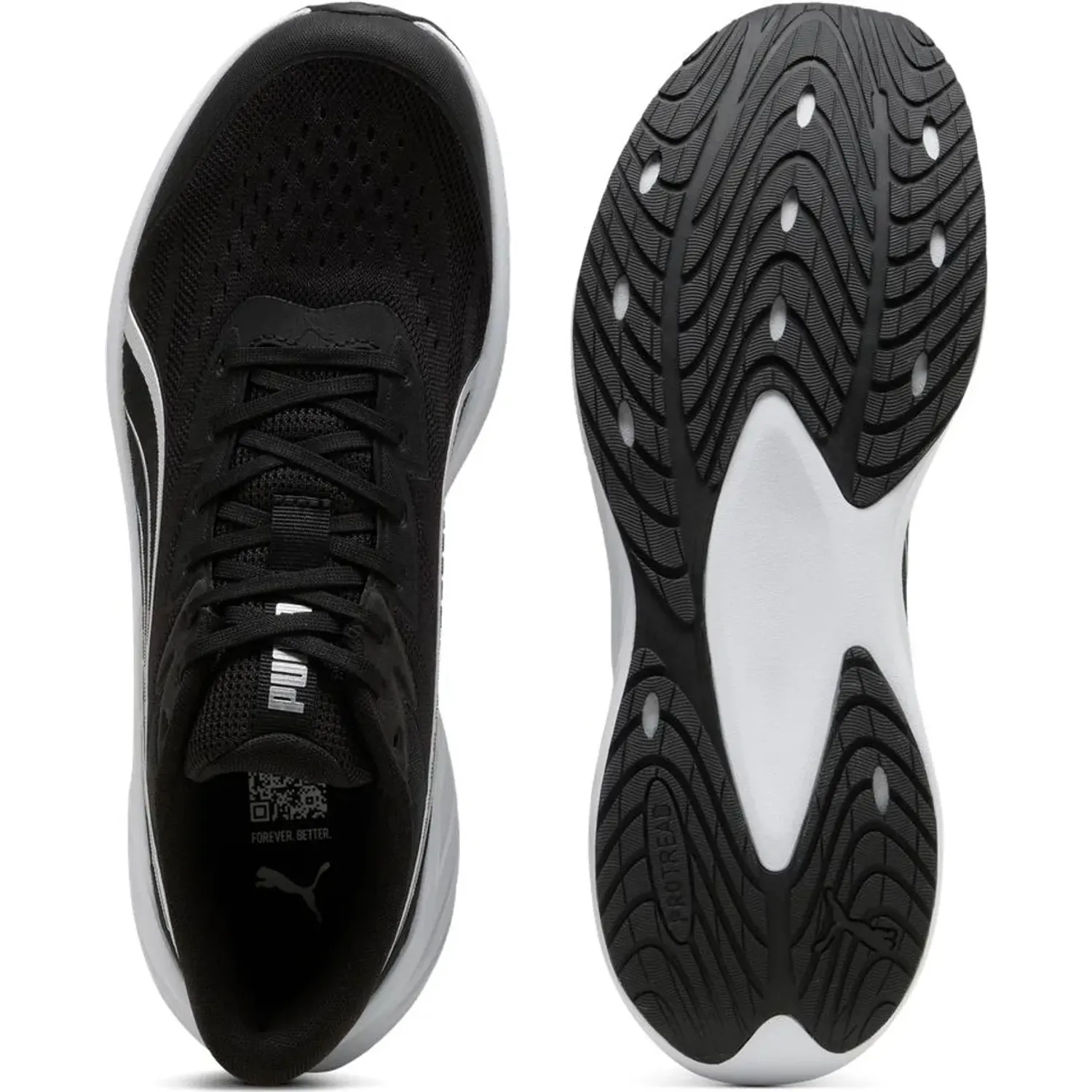 Zapatillas Puma Running Mujer Pounce Lite 2 Engineered Wns color negro | Platanitos