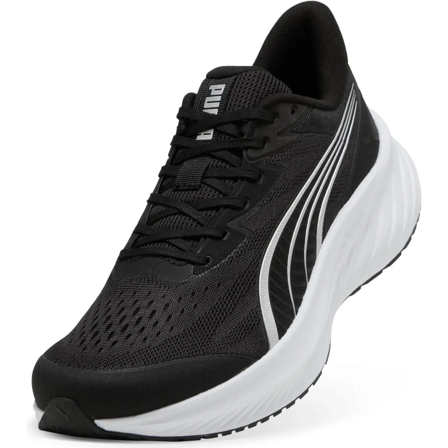 Zapatillas Puma Running Mujer Pounce Lite 2 Engineered Wns color negro | Platanitos