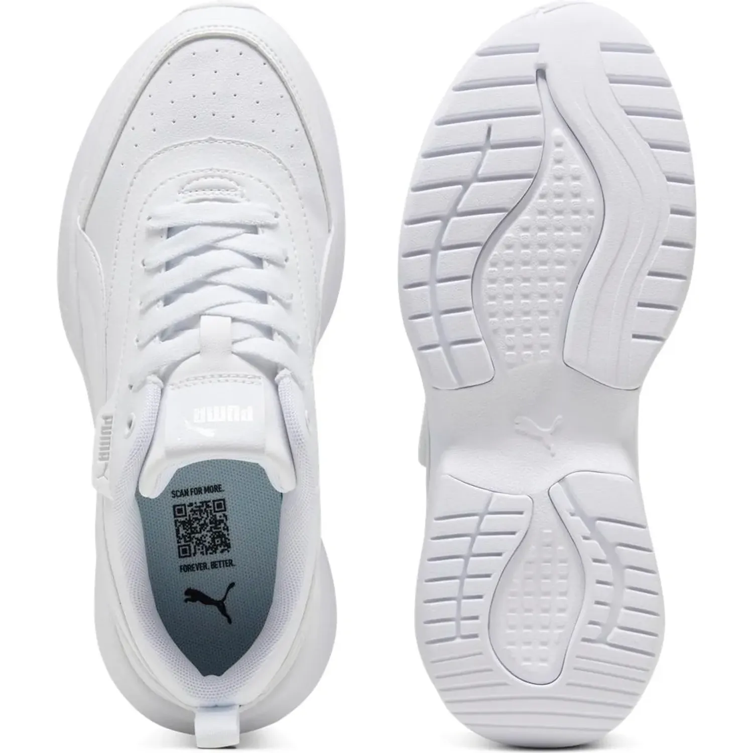 Zapatillas Puma Urbanas Mujer Cilia 2 Mode color blanco | Platanitos