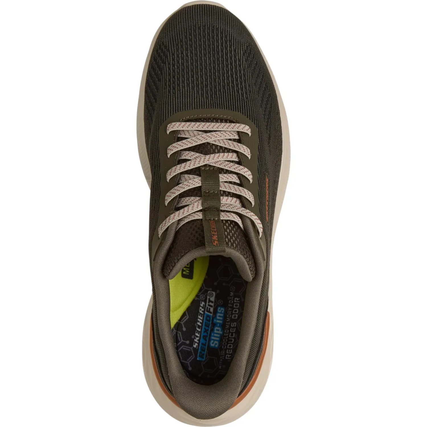 Zapatillas Skechers Urbanas Hombre Garner Slips-Ins color verde | Platanitos
