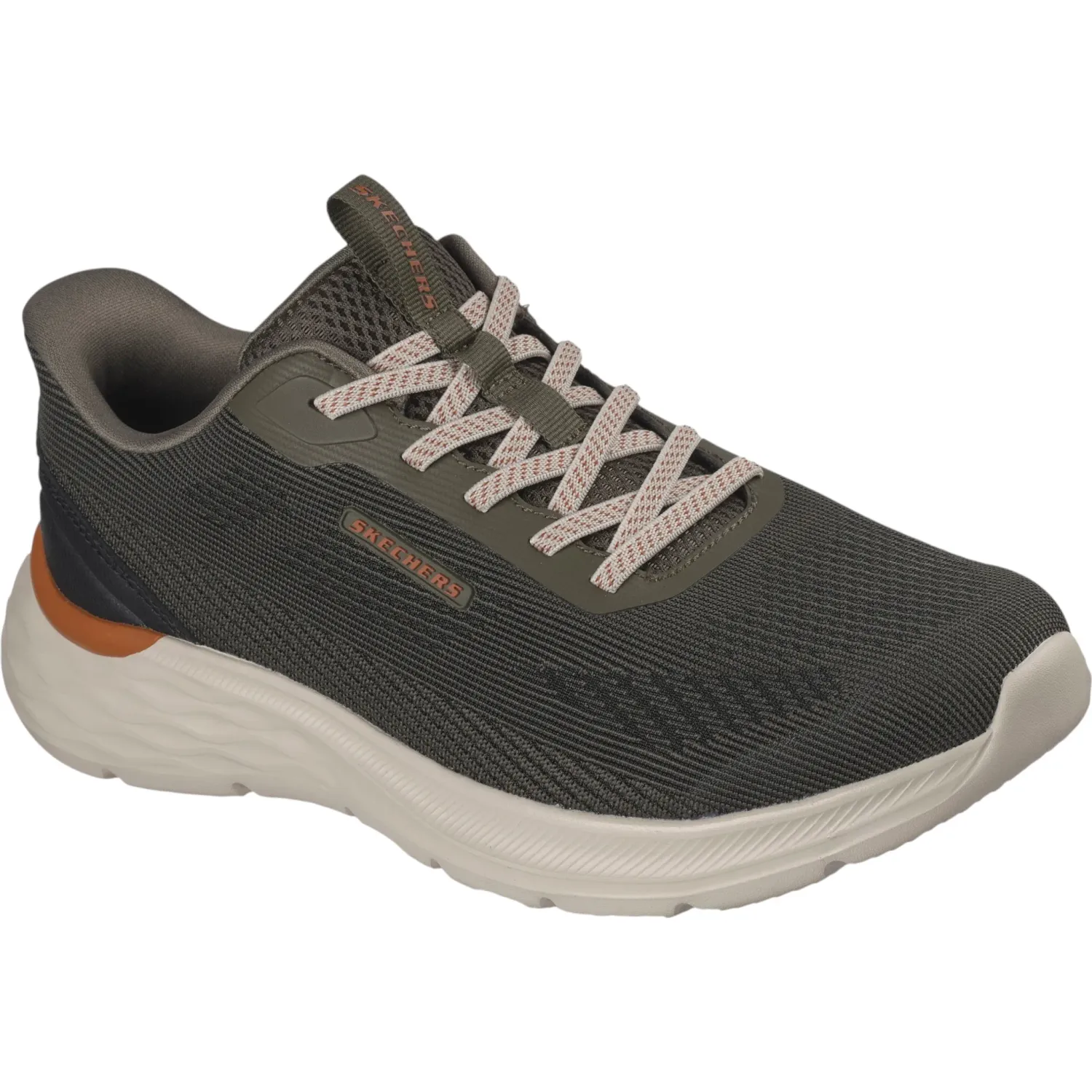 Zapatillas Skechers Urbanas Hombre Garner Slips-Ins color verde | Platanitos