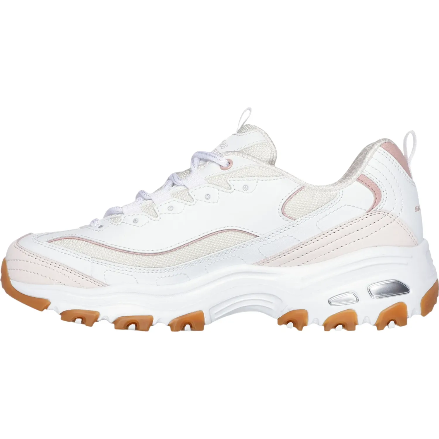 Skechers Zapatillas Skechers Urbanas Mujer D'Lites color blanco | Platanitos