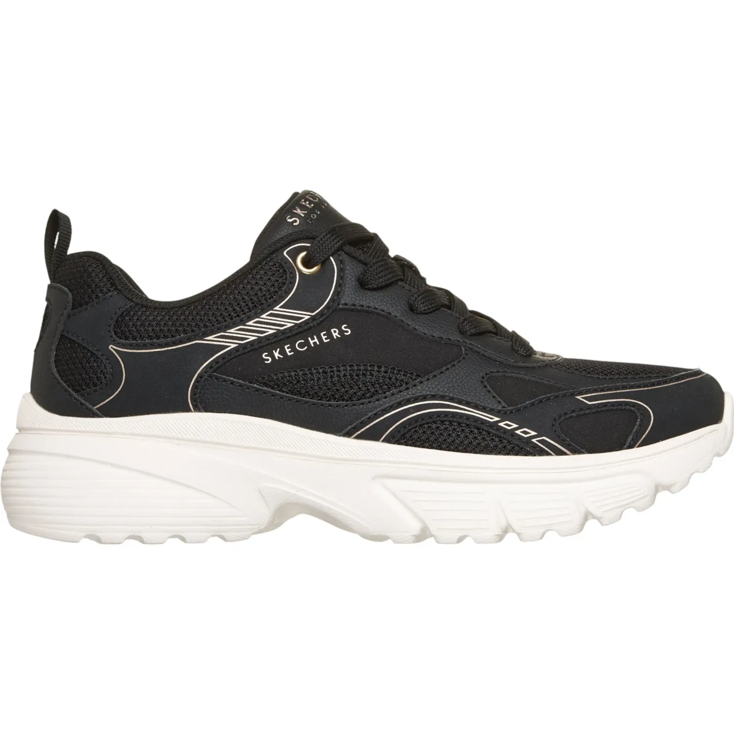 Skechers Zapatillas Skechers Urbanas Mujer E'Clypse Lite color negro | Platanitos