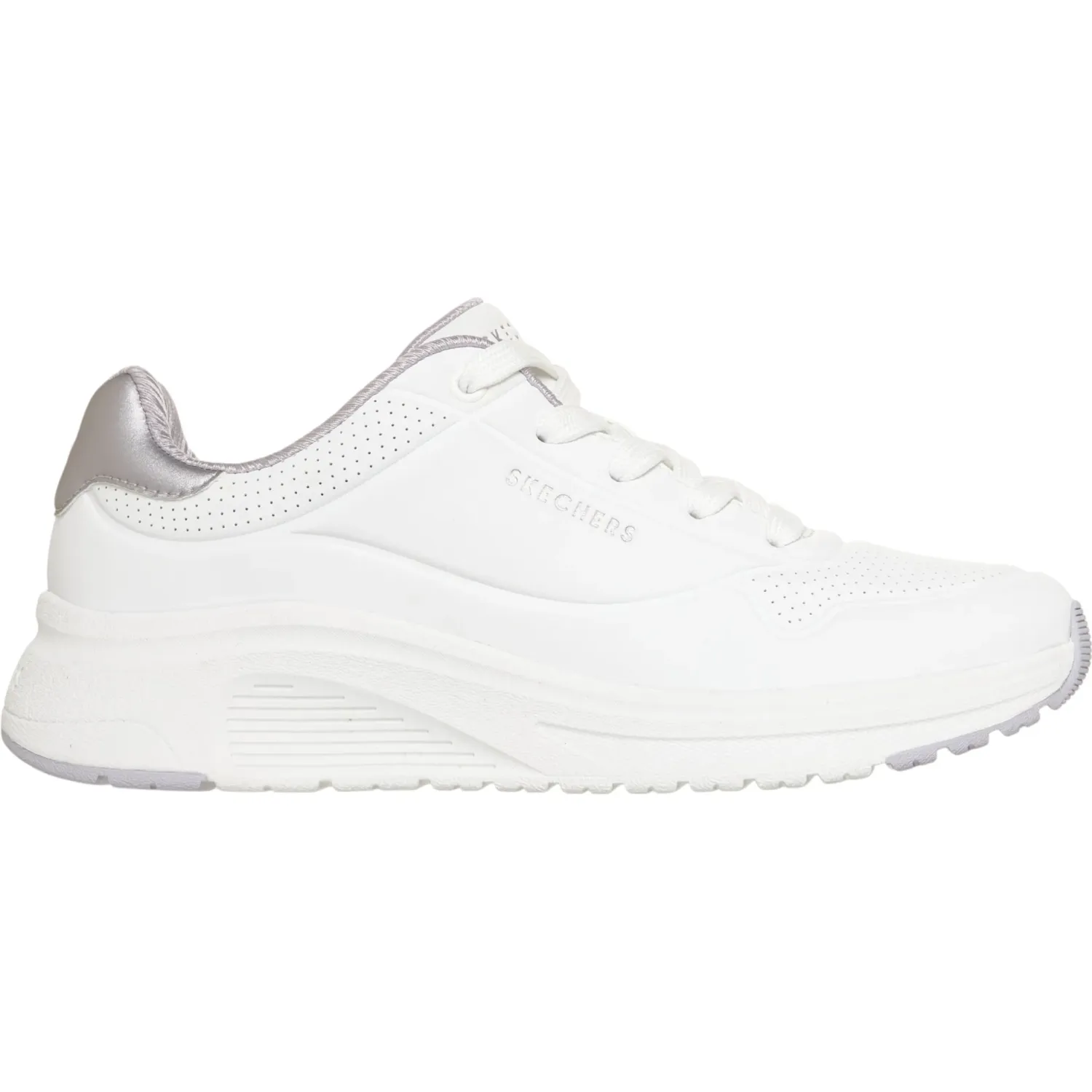 Skechers Zapatillas Skechers Urbanas Mujer Uno Lite 2 color blanco | Platanitos