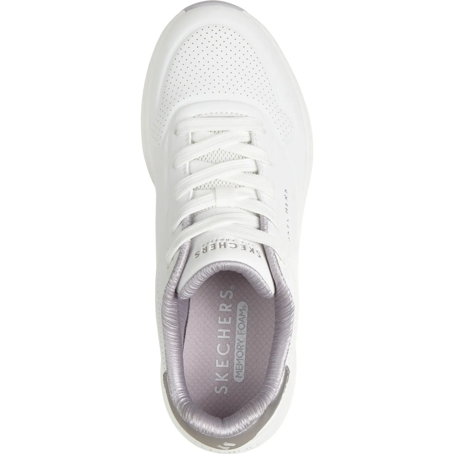Skechers Zapatillas Skechers Urbanas Mujer Uno Lite 2 color blanco | Platanitos