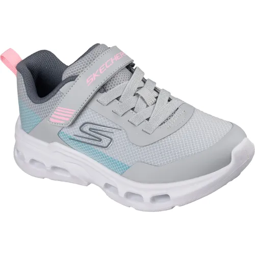 Zapatillas Skechers Urbanas Niña Glide-Step Drift color gris | Platanitos