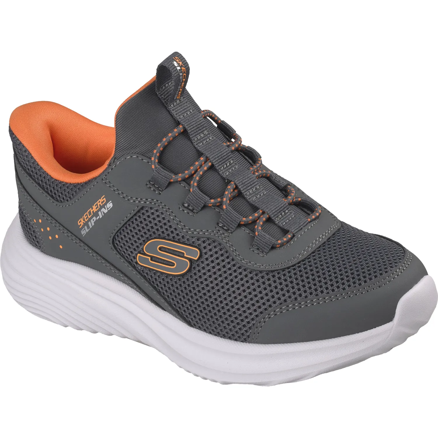 Skechers Zapatillas Skechers Urbanas Niño Bounder Pro Slips-Ins color gris | Platanitos