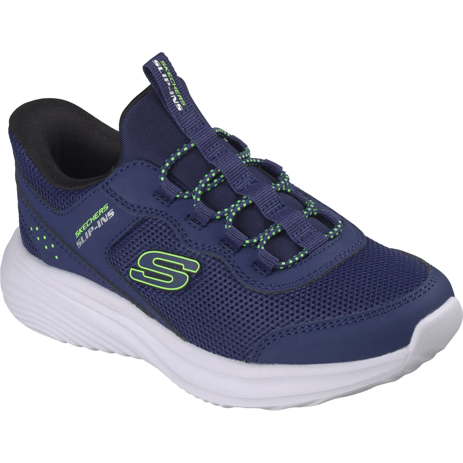 Skechers Zapatillas Skechers Urbanas Niño Bounder Pro Slips-Ins color azul | Platanitos