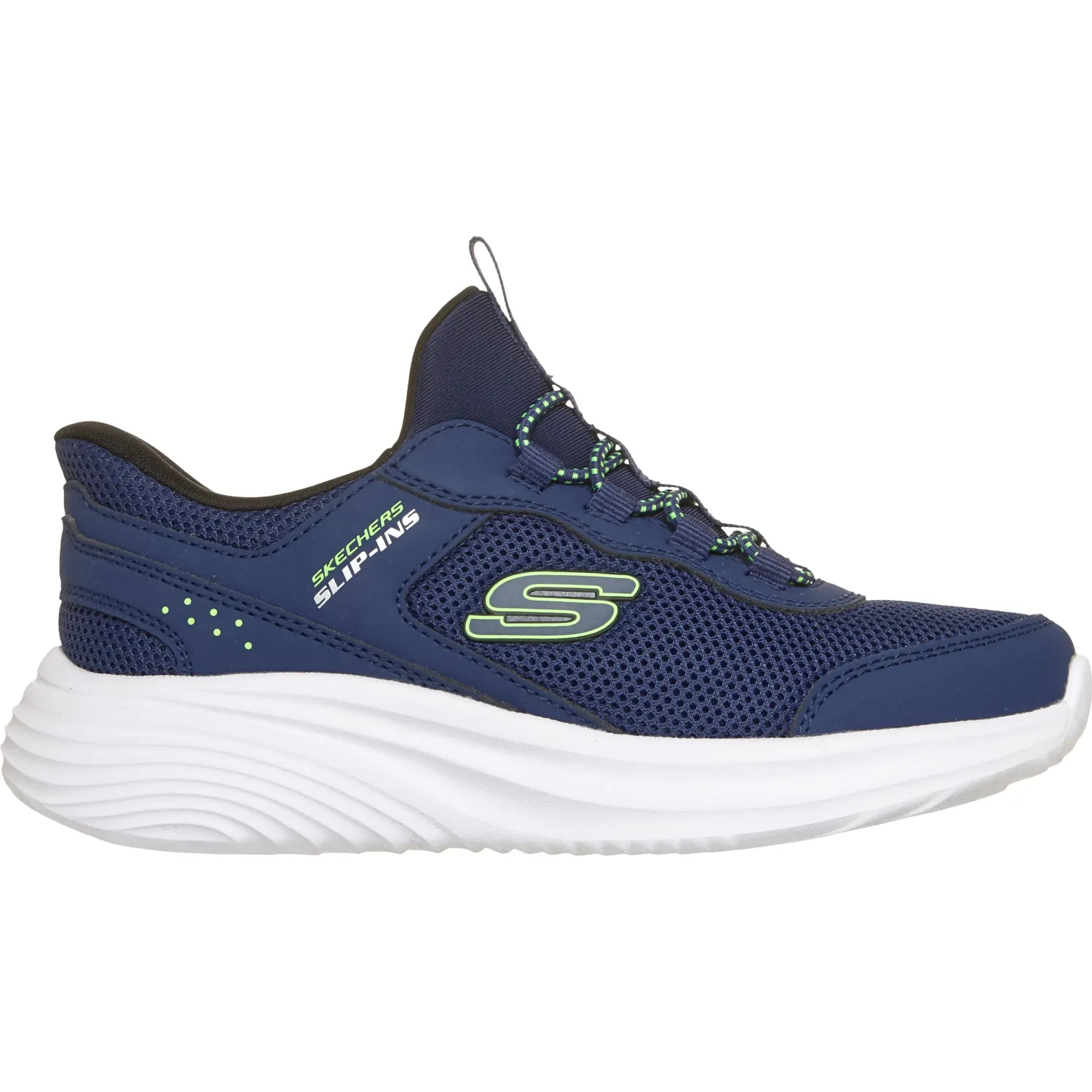 Skechers Zapatillas Skechers Urbanas Niño Bounder Pro Slips-Ins color azul | Platanitos