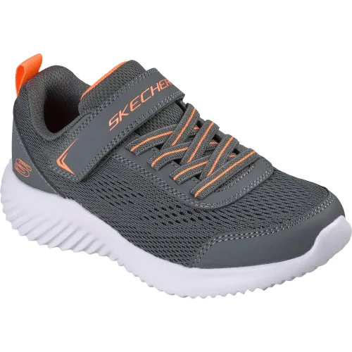 Zapatillas Skechers Urbanas Niño Bounder color gris | Platanitos