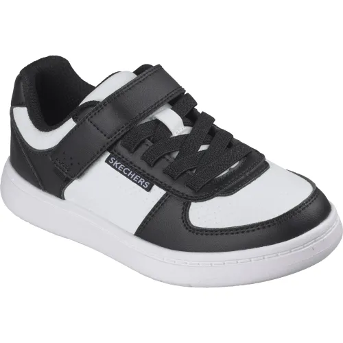 Zapatillas Skechers Urbanas Niño Quick Street Lite color negro | Platanitos