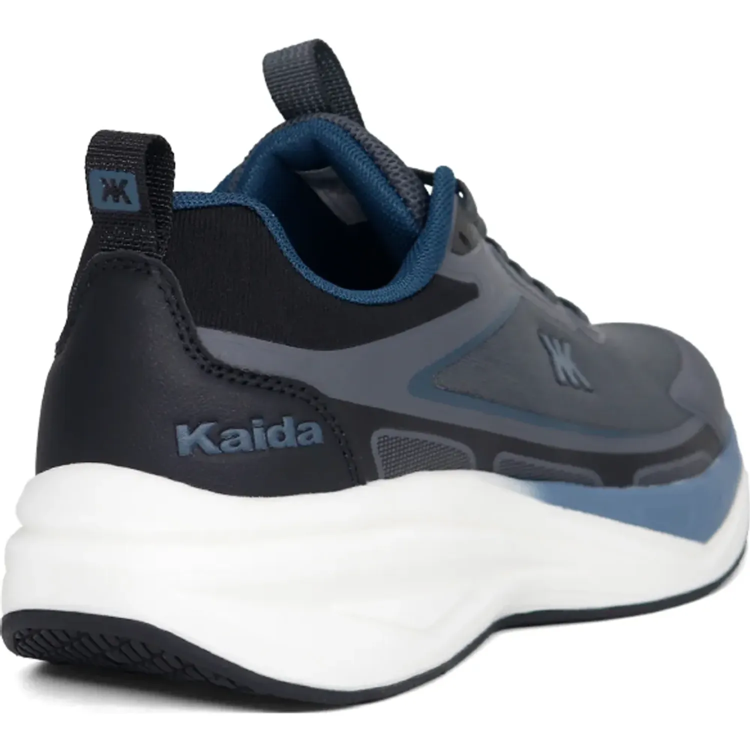 KAIDA Zapatillas Kaida Running Hombre 2830-H26q2-G color gris oscuro / blanco | Platanitos