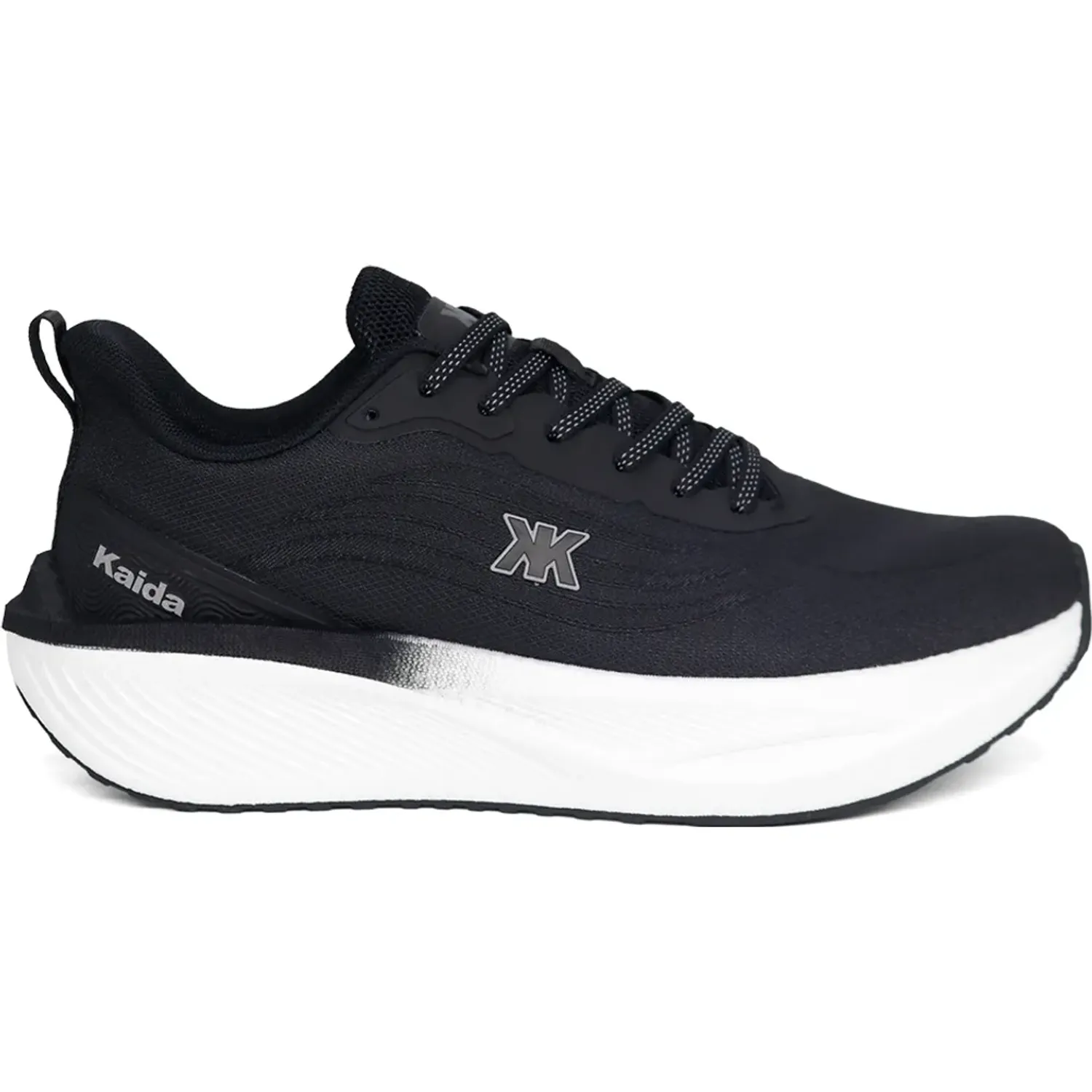 Zapatillas Kaida Running Hombre 3311-H26q2-Nb color negro / blanco | Platanitos