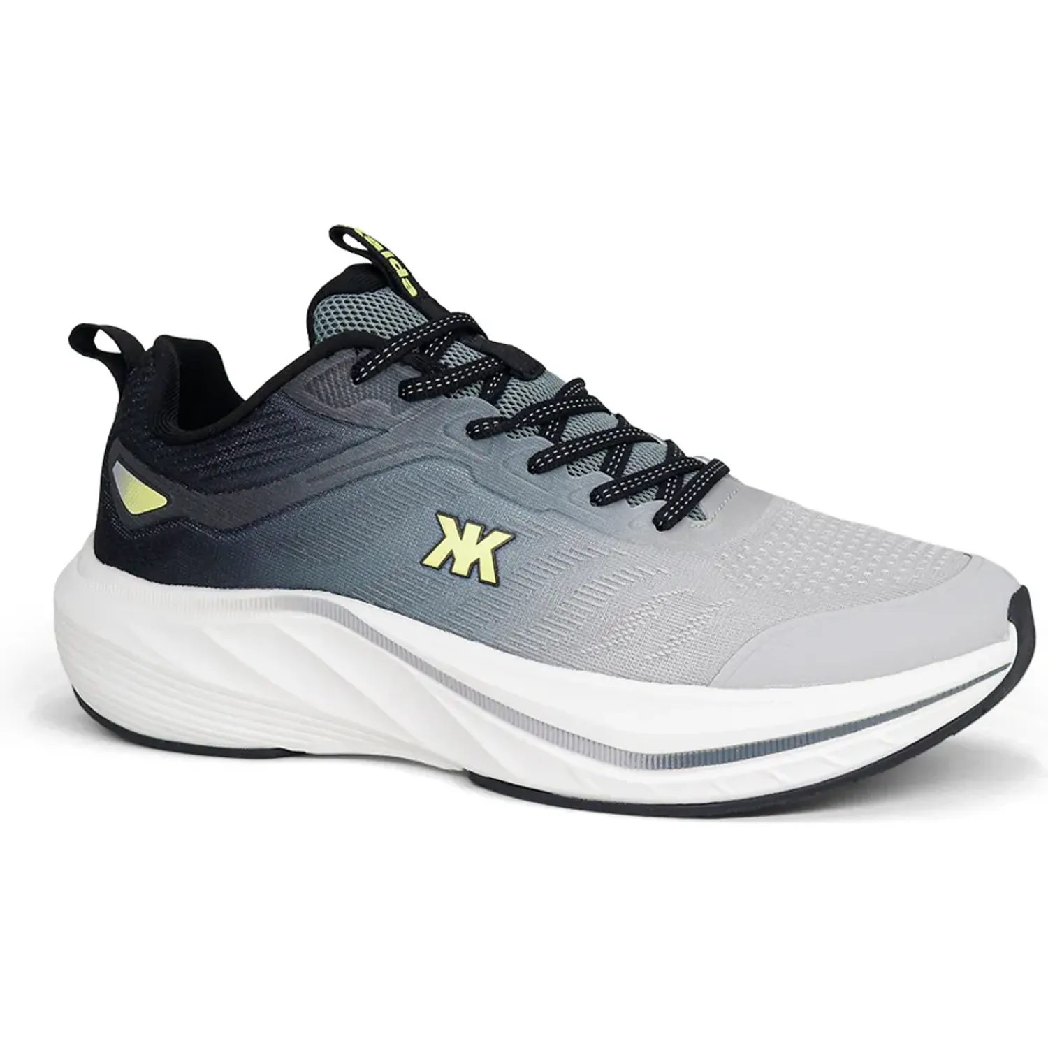 Zapatillas Kaida Running Hombre 3183-H26q2 color gris claro / negro | Platanitos