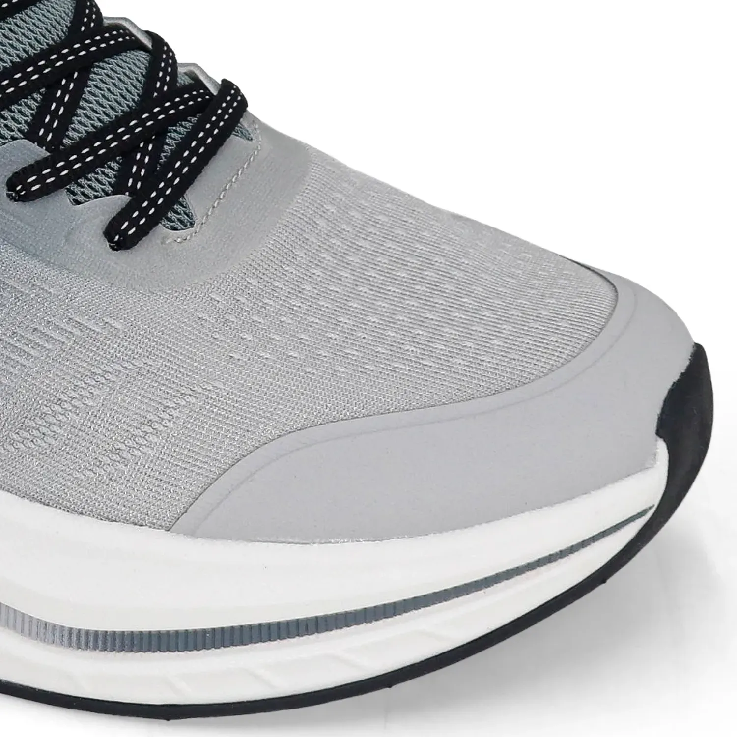 Zapatillas Kaida Running Hombre 3183-H26q2 color gris claro / negro | Platanitos