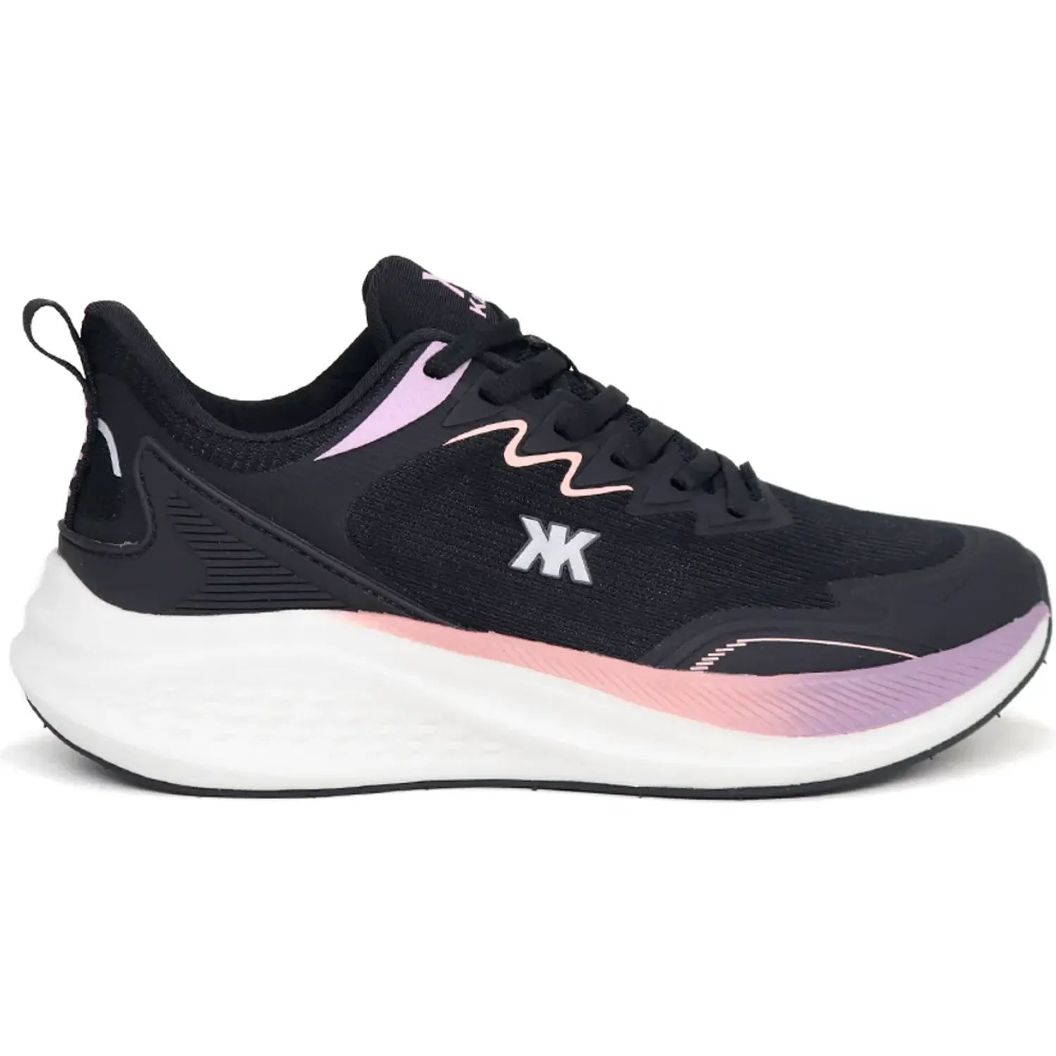 KAIDA Zapatillas Kaida Running Mujer 1993-M26q2-N color negro / morado | Platanitos