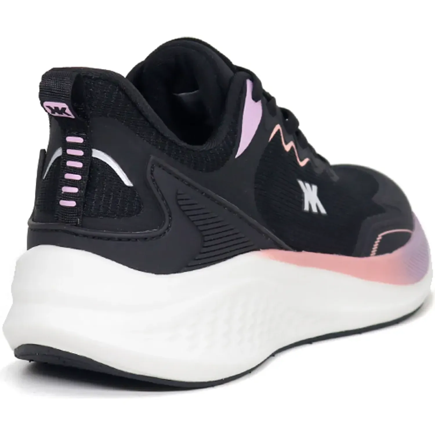 KAIDA Zapatillas Kaida Running Mujer 1993-M26q2-N color negro / morado | Platanitos