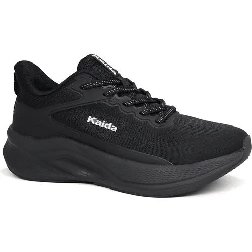 Zapatillas Kaida Running Mujer 3382-M26q2-N color negro | Platanitos