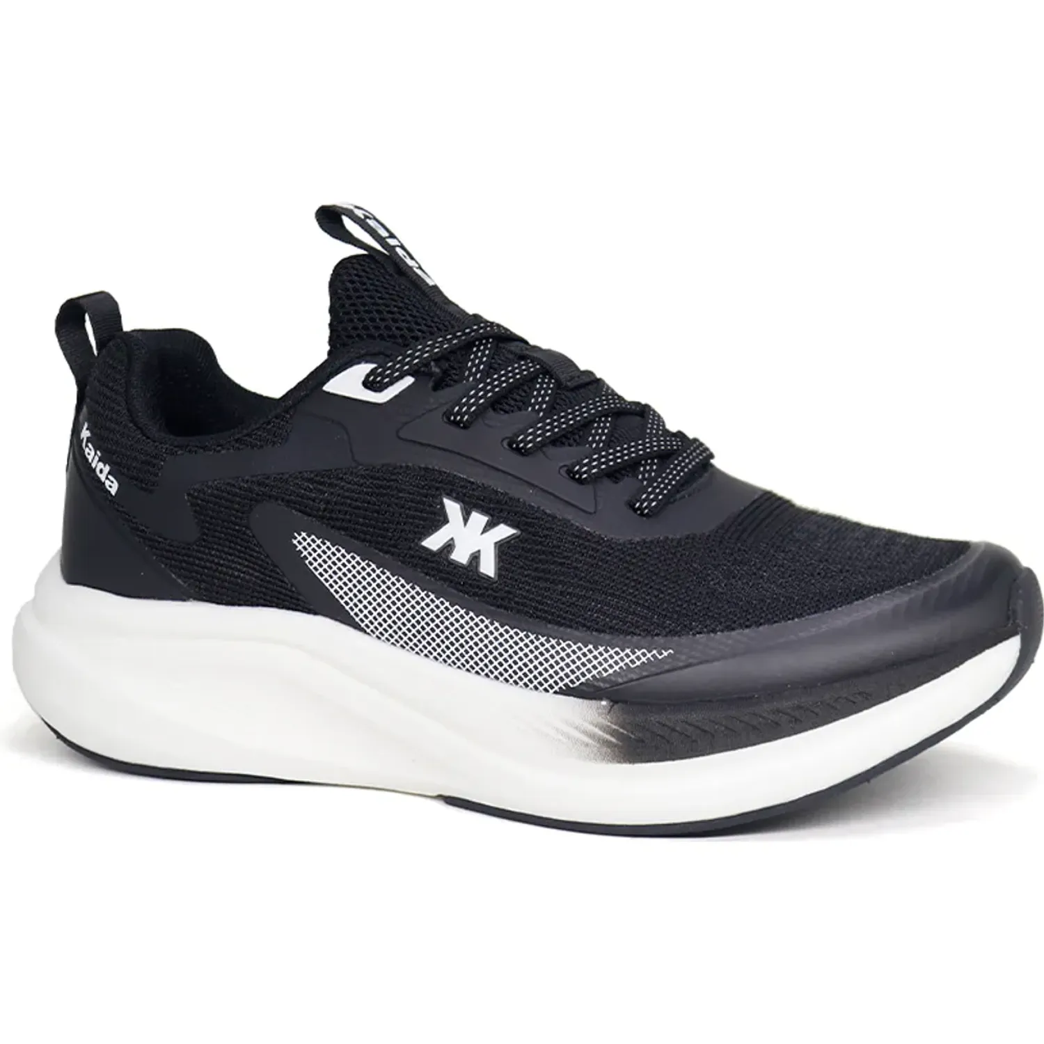 KAIDA Zapatillas Kaida Running Mujer 2796-M26q2-Nb color negro / blanco | Platanitos
