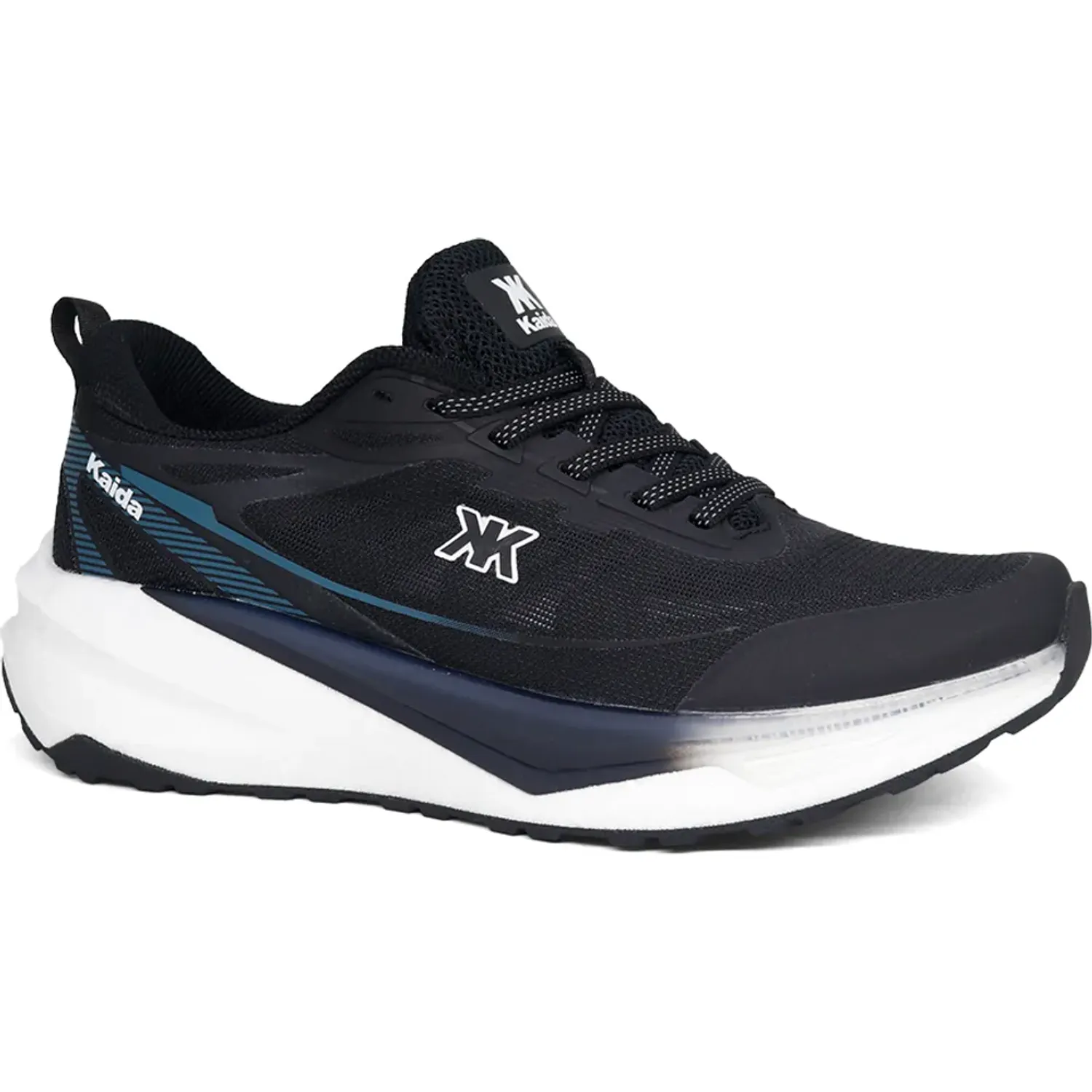 KAIDA Zapatillas Kaida Running Hombre 2776-H26q2-Nb color negro / blanco | Platanitos