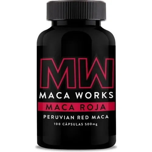 Maca Works Maca Roja 100 Capsulas