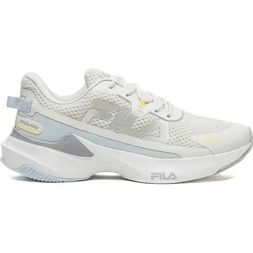 Zapatillas Fila Urbanas Mujer Recovery color blanco | Platanitos