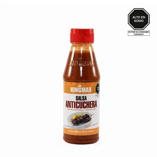 KINGMAX Salsa Anticuchera 445ml Botella
