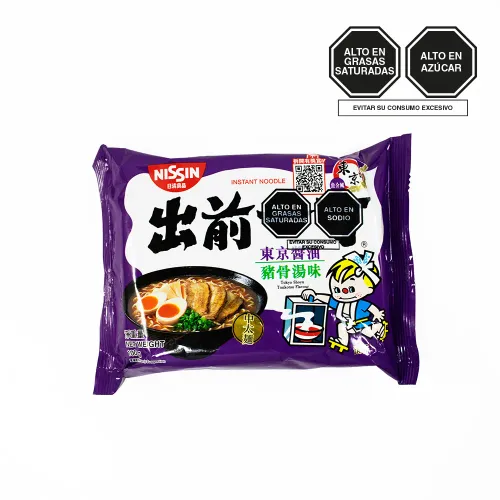 NISSIN Tallarin Instantaneo Tokyo Shoyu 100g Sob