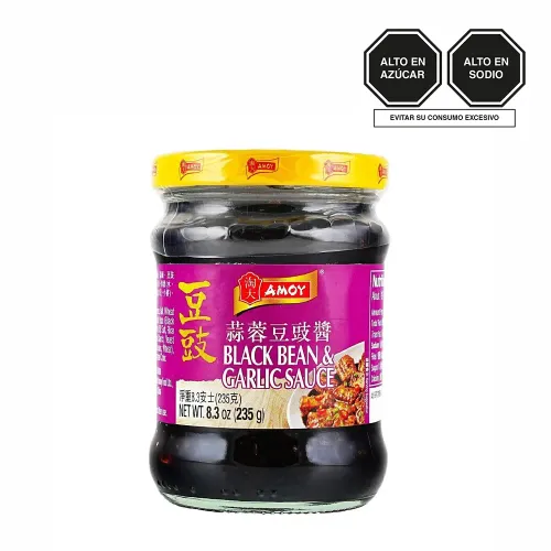 AMOY Amoy Salsa Frejol Salado Con Ajos Tausi 235g Fra