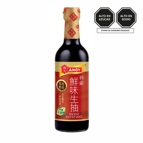 AMOY Amoy Sillao Claro Delicioso 500ml Bot