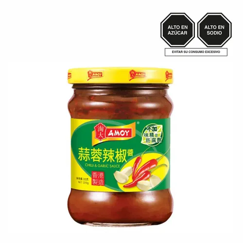 AMOY Amoy Salsa Picante De Ajos 220g Fra