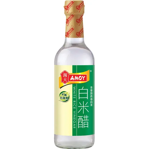 AMOY Amoy Vinagre De Arroz Blanco 500ml Bot